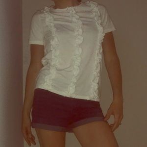 Ruffle T-shirt